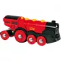 BRIO 33592 paristokäyttöinen juna musta/punainen