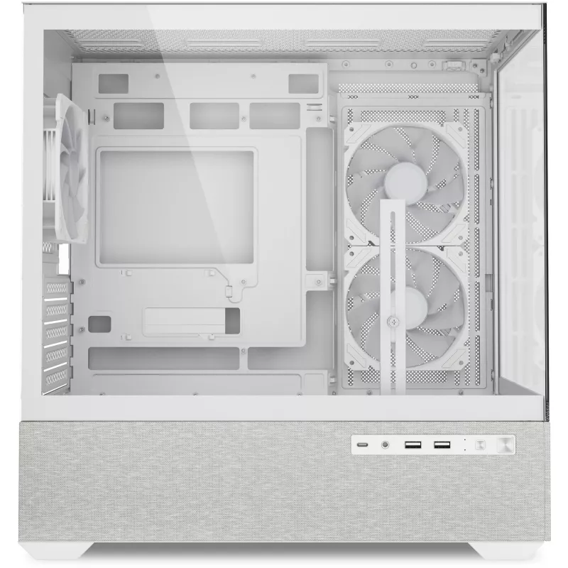 Sharkoon MK7 ARGB mATX -kotelo 2x lasi valkoinen