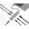 DeLOCK USB Type-C -telakointiasema 8K HDMI USB 10 Gbps 2,5 Gigabit LAN PD 100W