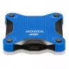 Ulkoinen SSD ADATA SD620 512 GB, USB 3.2 Gen 2 Micro-USB B, sininen, silikonikotelo, iskunkestävä