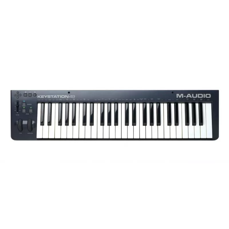 MIDI-kosketinsoitin M-AUDIO Keystation 49 MK3 49 kosketinta USB musta