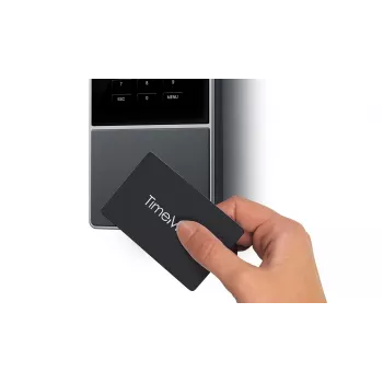 Safescan TM-616 -aikakelloterminaali, musta — 2,8 tuuman TFT, Dual-Core 1 GHz, Proximity-kortti, Ethernet LAN, seinäasennus
