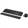 Logitech MX Keys S Combo näppäimistö hiiri sisältyy toimisto RF langaton + Bluetooth QWERTZ sveitsiläinen grafiitti