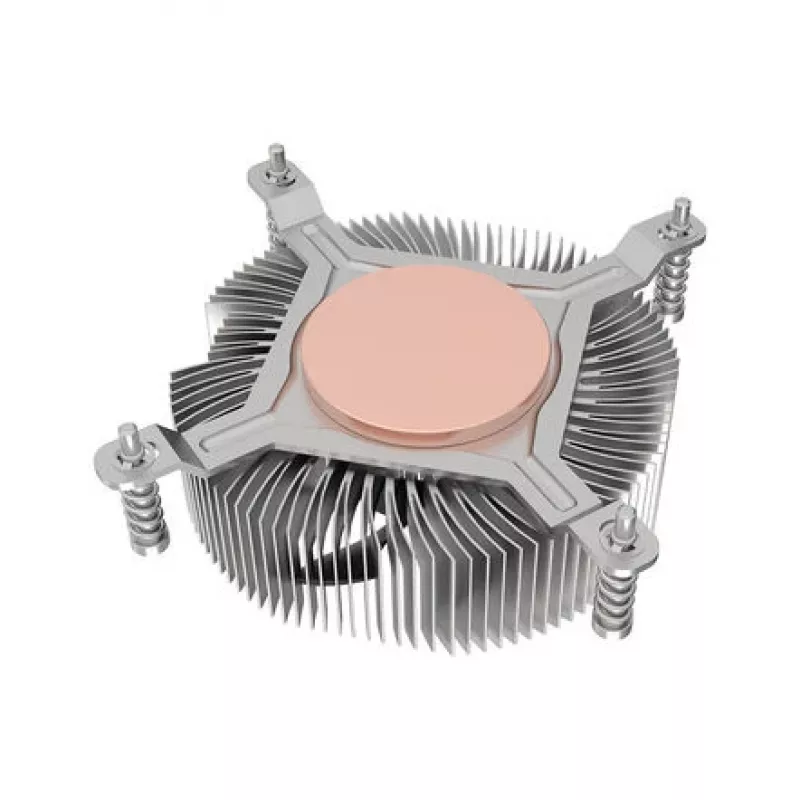 CPU-jäähdytin Akasa AK-CC6616HP01 matala profiili kupari ja alumiini Intel LGA1700