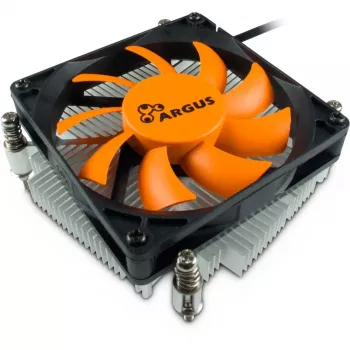 Jäähdytin Dynatron Argus T-200 prosessori 8 cm musta oranssi