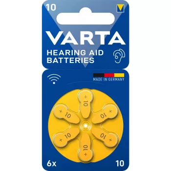 Kertakäyttöparisto Varta 10 PR70 sinkki-ilma 3,5 mm korkeus 5,8 mm halkaisija