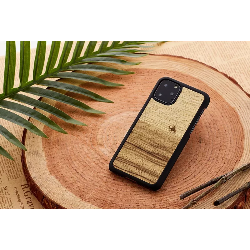 Älypuhelinkotelo man and wood iPhone 11 Pro Maxille — terra musta