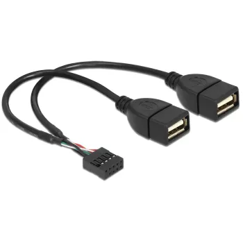 Sisäinen USB-kaapeli DeLOCK 83292 0,2 m liitin-liitin