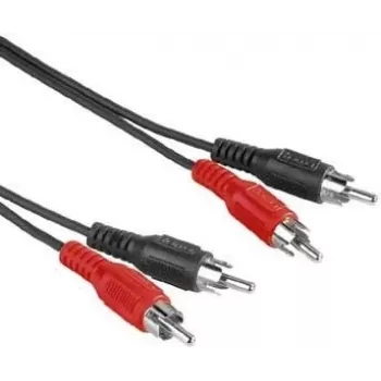 Hama 30457 audiokaapeli 2,5 m RCA musta
