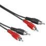 Hama 30457 audiokaapeli 2,5 m RCA musta