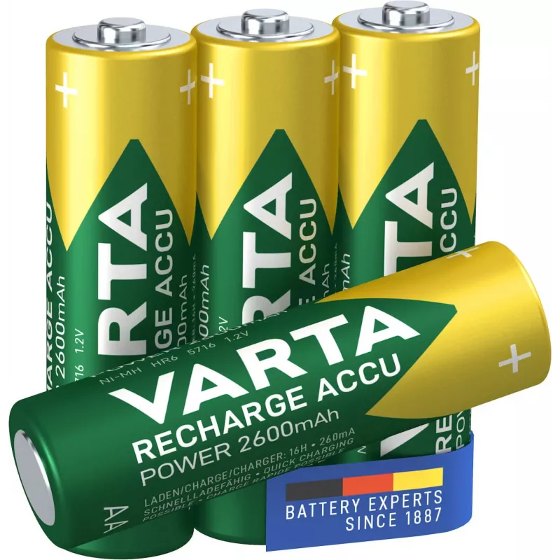 Varta 05716 ladattava paristo AA nikkeli-metallihydridi (NiMH)