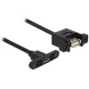 USB-kaapeli Micro-USB B USB A DeLOCK 85109 0,25 m
