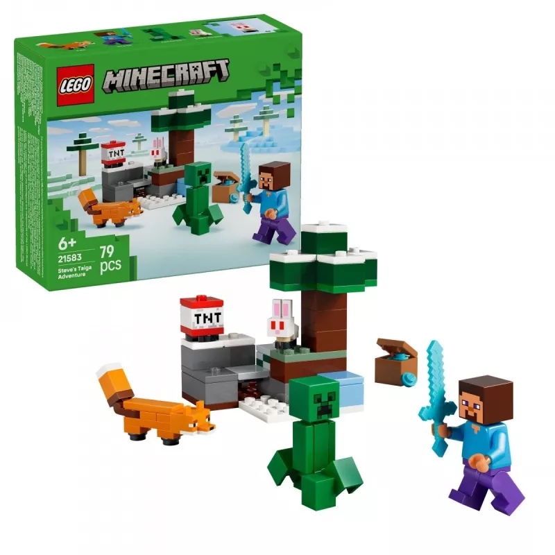 LEGO MINECRAFT 21583 Steven taigaseikkailu