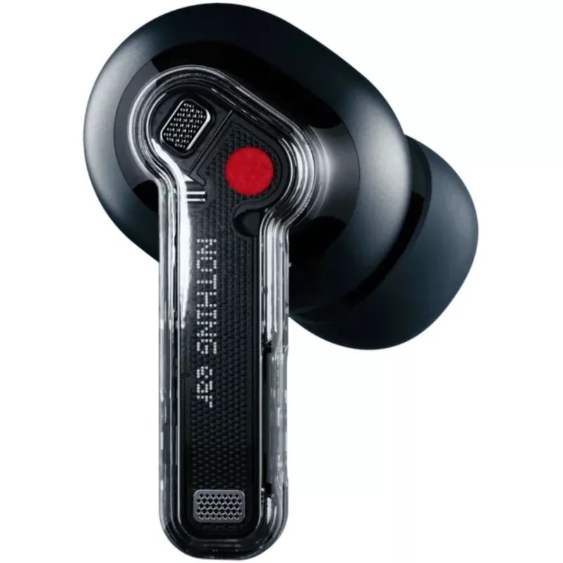 Nothing Ear kuulokkeet True Wireless Stereo (TWS) In-Ear puhelut/musiikki Bluetooth musta - läpinäkyvä (A10600061)