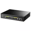 Cudy GS1010PE verkkokytkin Gigabit Ethernet 10 porttia PoE musta