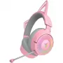 Razer Kraken Kitty V3 Pro - Quartz kuulokkeet langallinen & langaton panta peli USB Type-A Bluetooth roosa