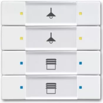 BUSCH JAEGER kosketusanturi 4/8-kertainen monitoiminto 6127/02-84