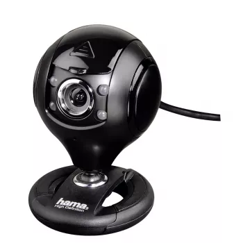 Hama 00053950 verkkokamera 1,3 MP 1280 x 1024 pikseliä USB 2.0 musta