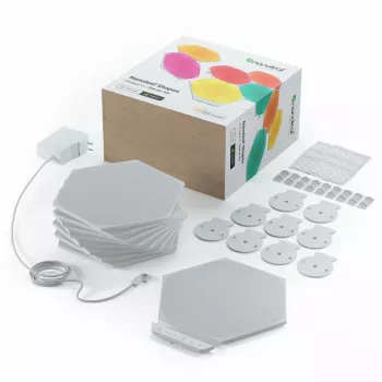 Nanoleaf HEXAGON SMARTER KIT LED-paneelit valkoinen 7 kpl