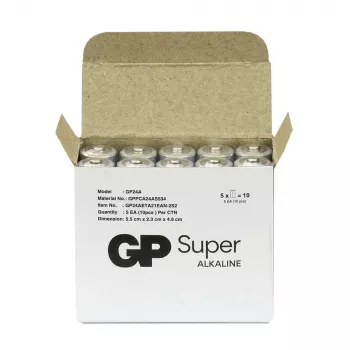 Alkali-AAA-paristot GP Battery SUPER 1,5V — 10 kpl:n pakkaus