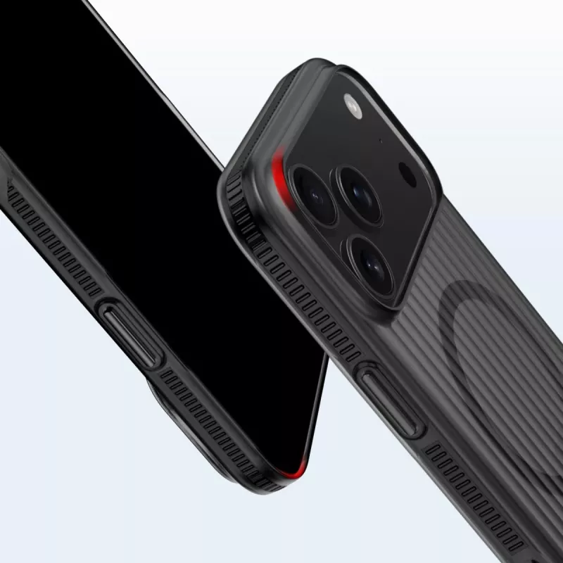 4smarts Design Case Aero iPhone 17 Pro Max, musta (541642)
