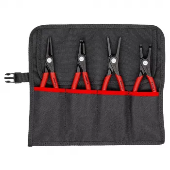 Lukkosrengaspihdit Knipex 00 19 57 V01 punainen kahva