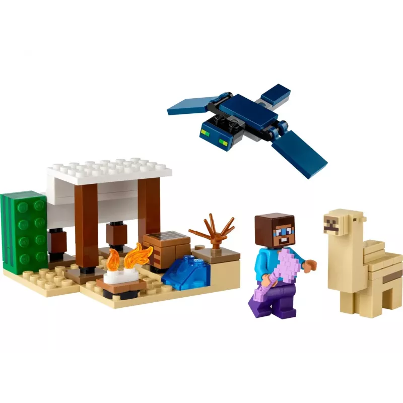Lego Minecraft 21251 Steves aavikkoretki lelubiomi-rakennussarja