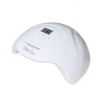 Kynsien kuivauslaite ESPERANZA EBN010 36W UV+LED, 15 lamppua, valkoinen, sisäänrakennettu näyttö, liiketunnistin