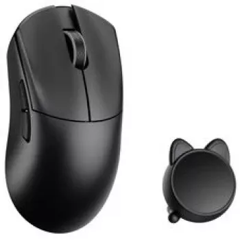 WLMOUSE HUAN -pelihiiri, Omron Optical Switches - musta (HUAN-BLACK-O)