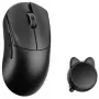 WLMOUSE HUAN -pelihiiri, Omron Optical Switches - musta (HUAN-BLACK-O)