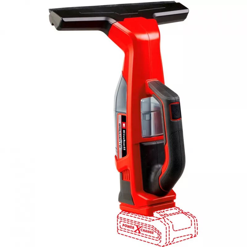 Einhell BRILLIANTO ikkunaimuri 0,3 L musta, punainen