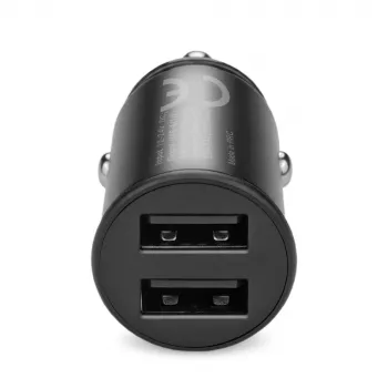 Autolaturi everActive CC-25 — 2x USB-liitäntä, 12W kokonaisteho, 12V–24V ajoneuvovirta