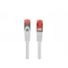 LANBERG Cat6 F/UTP (FTP) -verkkokaapeli, RJ-45–RJ-45, 10 m, harmaa