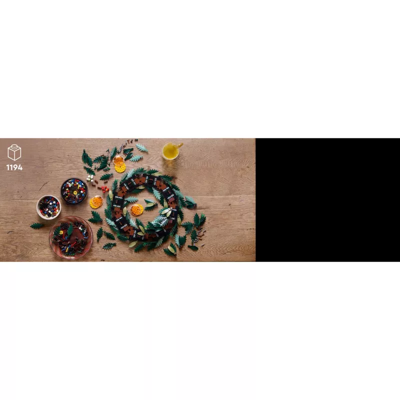 LEGO 10340 Icons joulukranssi rakennuslelu