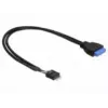 Delock 83095 USB-kaapeli musta