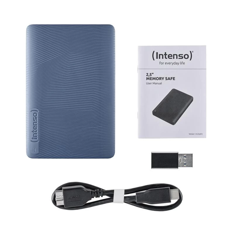 Ulkoinen kiintolevy | INTENSO | 1000 GB | väri sininen | 6029565
