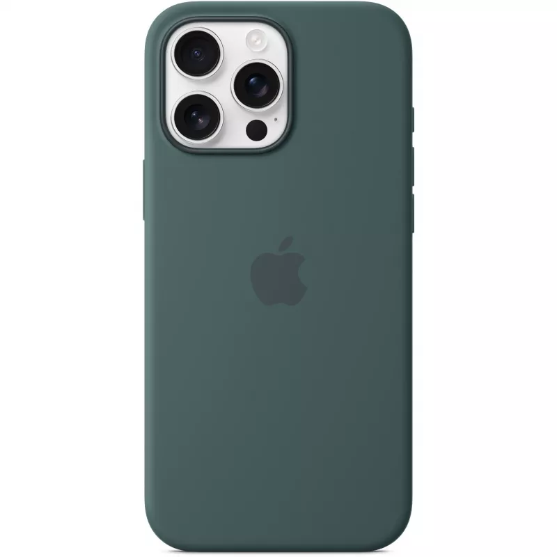 Silikonikotelo MagSafe-yhteensopiva iPhone 16 Pro Max - merenvihreä