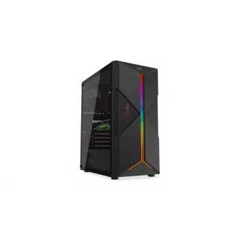 Krux ASTRAL - PC - musta - ATX - micro ATX - Mini-ITX - pelaaminen - 15,9 cm - 29 cm