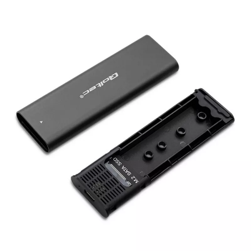Kotelo M.2 SATA SSD -asemille | NGFF | USB Type-C