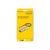 DeLOCK USB-keskitin USB Type-C 10 Gbit/s 2x Type-A 2x Type-C 35 cm kaapeli