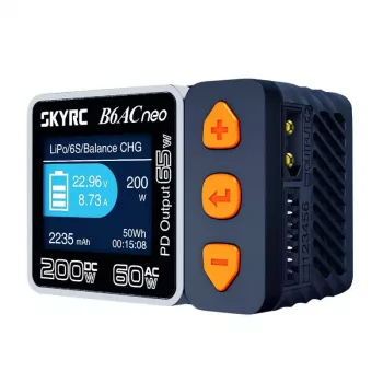 Akkulaturi SkyRC B6AC Neo 10A AC DC LiPo Li-Ion LiFePO4