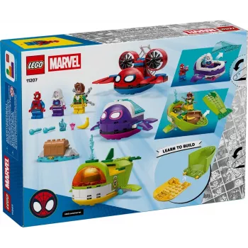 LEGO MARVEL 11207 Spidey: vedenalaiset ajoneuvot