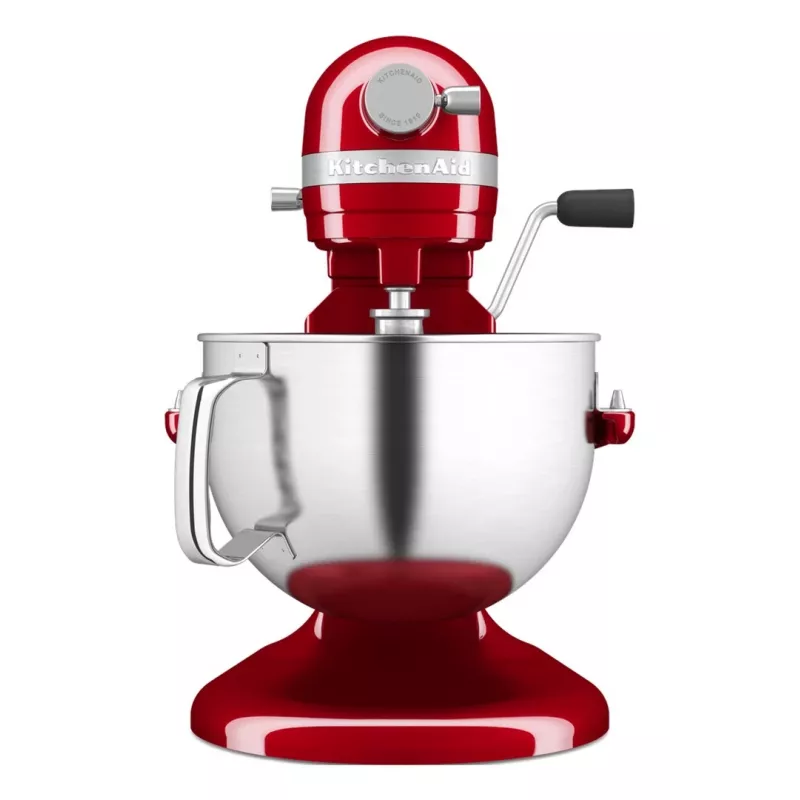 KitchenAid 5KSM60SPXEER yleiskone 375 W harmaa, punainen, ruostumaton teräs