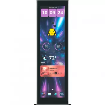 Y70 Touch -näyttöpäivitys Pitch musta (36,8 cm (14,5