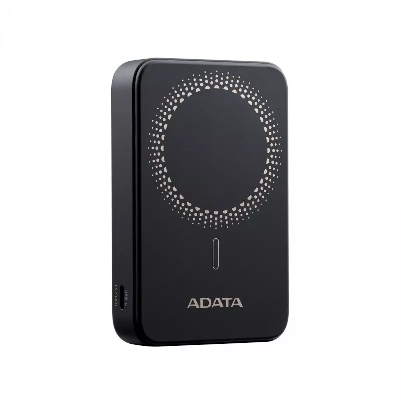 ADATA PR100-12BK varavirtalähde litiumpolymeeri (LiPo) 10000 mAh langaton lataus musta