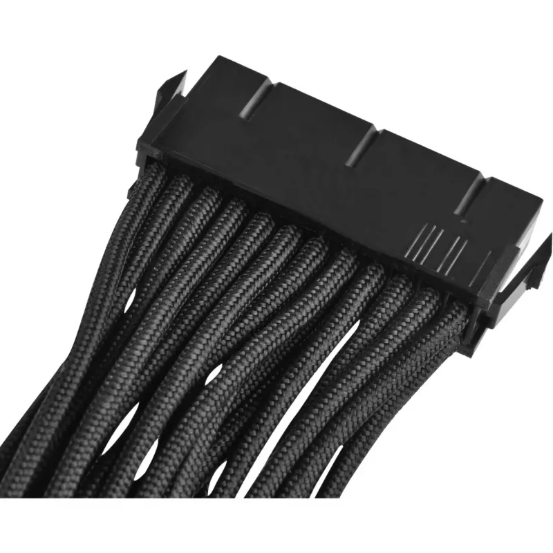 SilverStone SST-PP07-MBB 24-pin ATX -jatkokaapeli, 30 cm, musta