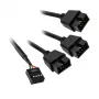 USB-keskitin Lian Li PW-U2HB — 3x USB-A 2.0 -liitäntää