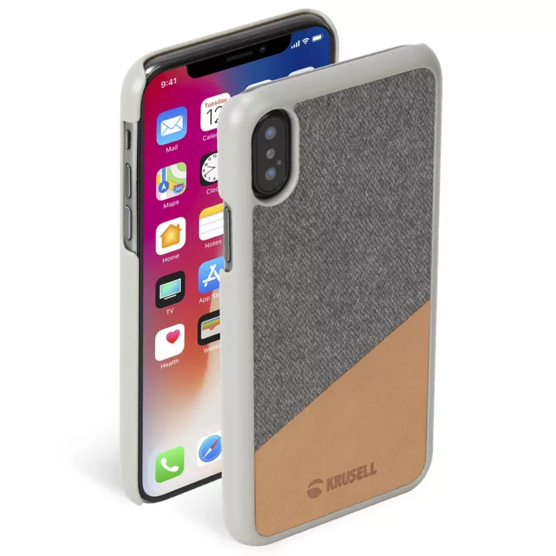 Krusell Tanum -suojakotelo iPhone X/XS 14,7 cm (5,8 inch) beige