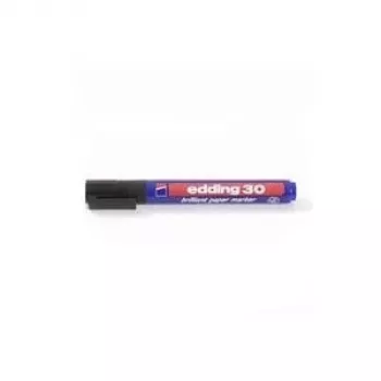 Tussi Edding 30 Brilliant Paper musta (10)