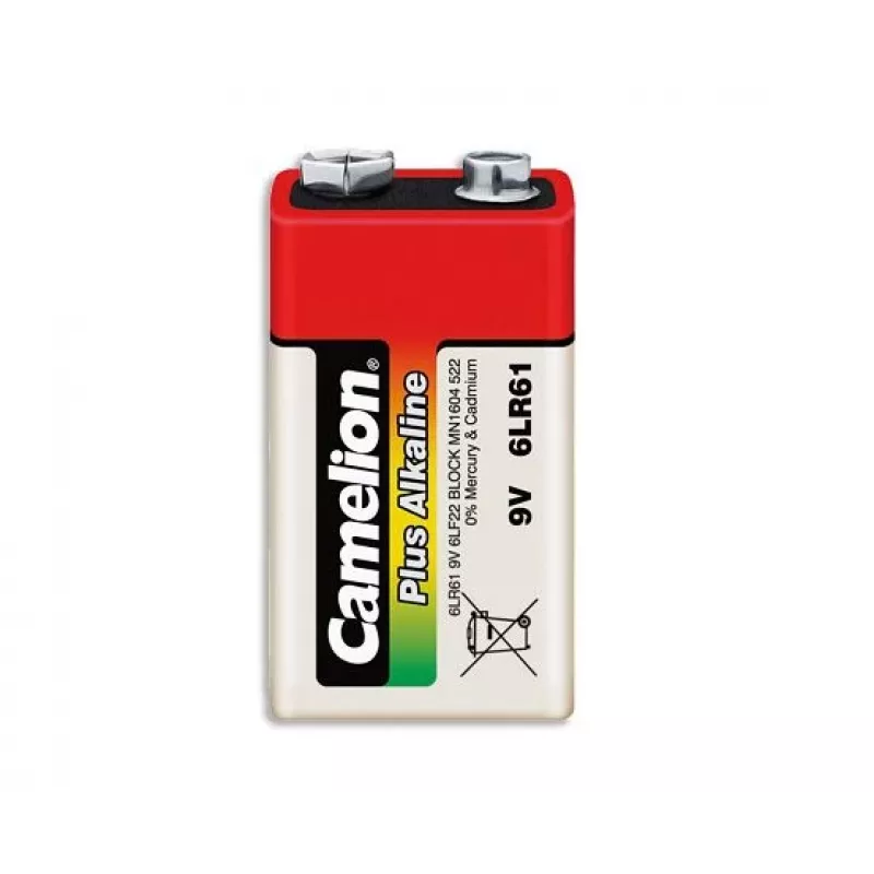 Kertakäyttöparisto Camelion 6LR61-SP1 9V alkaline